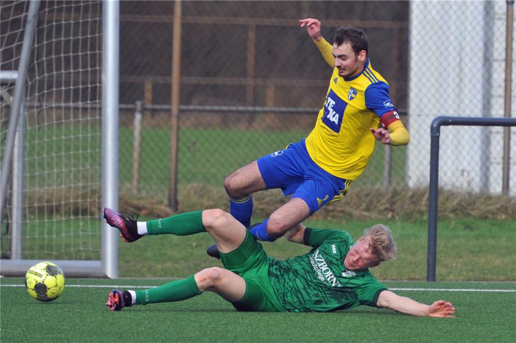 SpVgg Vreden gewinnt letzten Test: Abwehrmänner bescheren 2:0-Sieg Sein Comeback gab SpVgg-Kapitän Maximilian Hinkelmann.