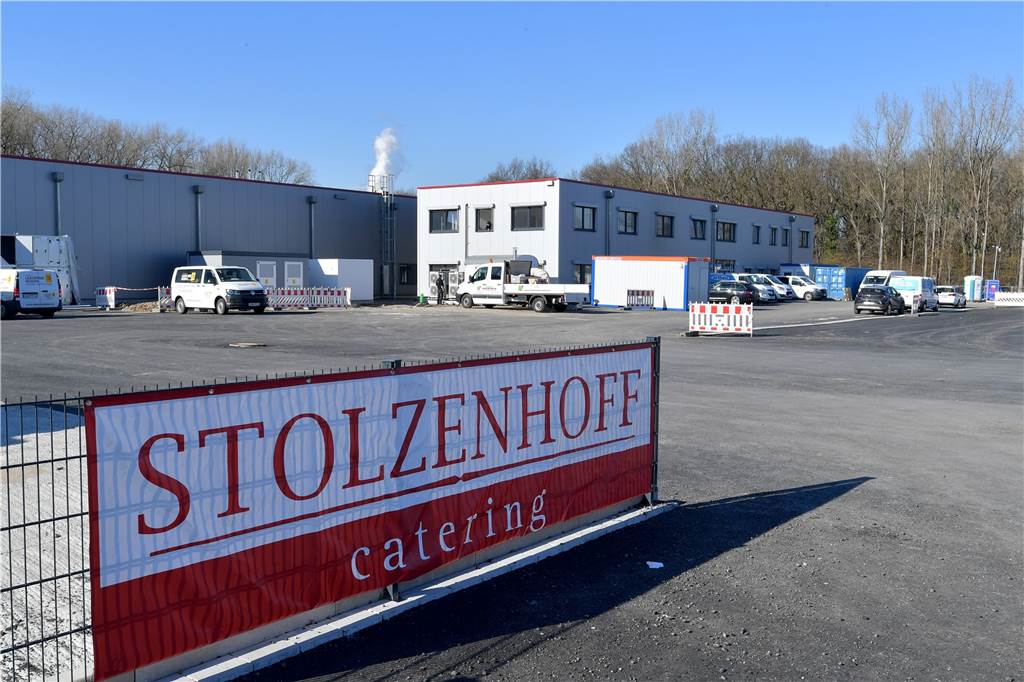 Caterer Stolzenhoff fehlt beim Drachenfest: „Sehr, sehr intensive Saison“ Firmengelände Stolzenhoff.
