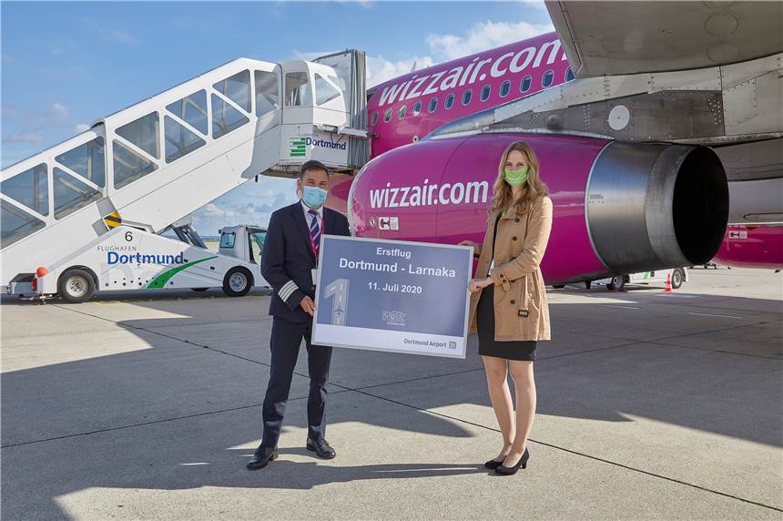 Passagiere können nun von Dortmund direkt nach Zypern fliegen Seit dem 11. Juli 2020 können Passagiere von Dortmund nach Larnaka fliegen