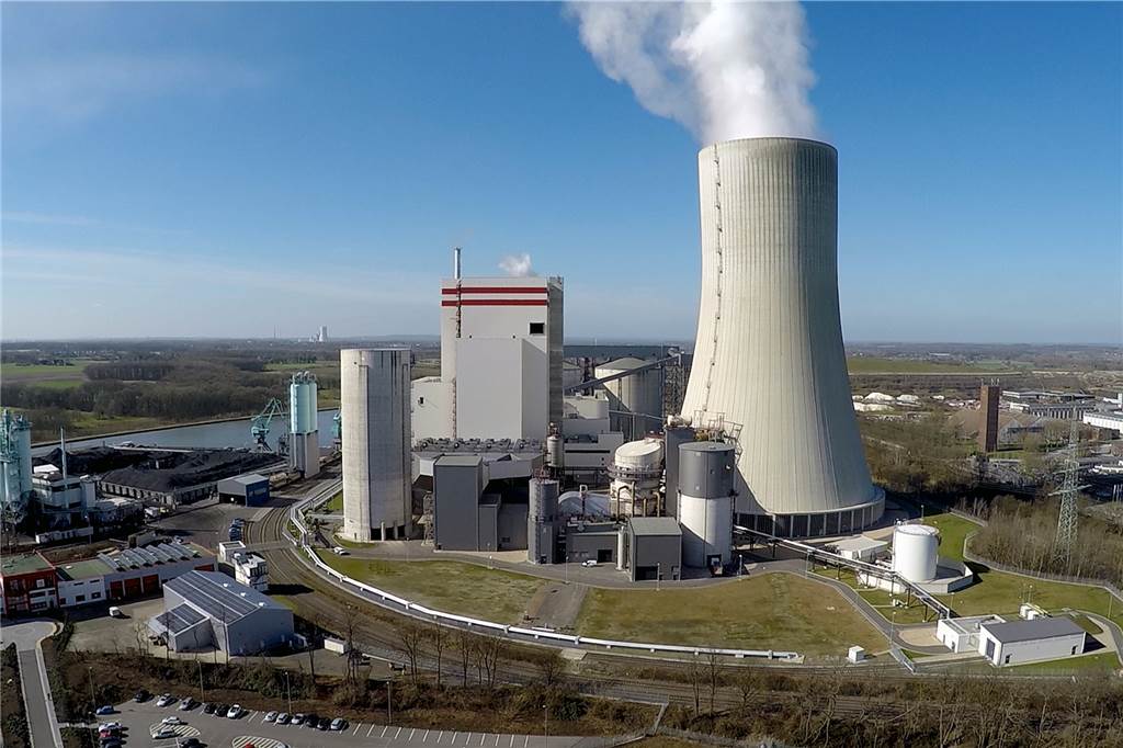 Chef des Lüner Trianel-Kraftwerks: „Wir werden gebraucht“ Seit der Sprengung des Steag-Kraftwerks prägt allein das Trianel-Kraftwerk die Industriekulisse in Lünen-Lippholthausen.