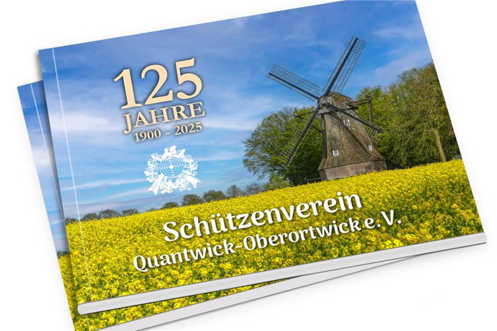 SV Quantwick-Oberortwick feiert 125 Jahre: Großes Kaiserschießen geplant Das Jubiläumsbuch der Schützen aus Quantwick-Oberortwick