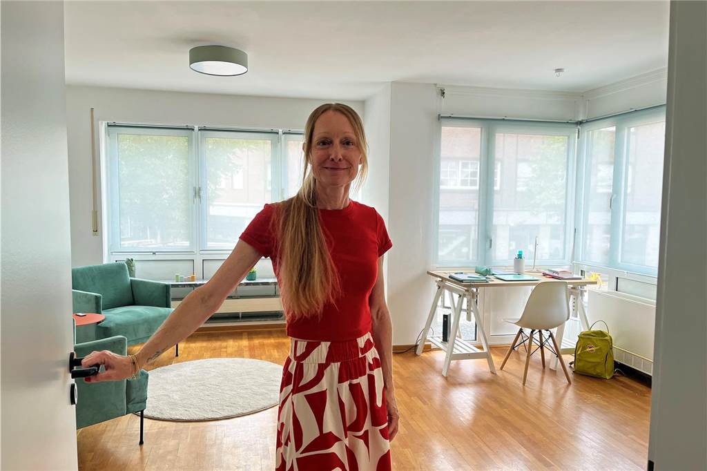 Vredenerin Marion Hintemann (53) will Menschen mit Burnout helfen Seit Mitte Mai arbeitet Marion Hintemann in den Räumen an der Twicklerstraße.