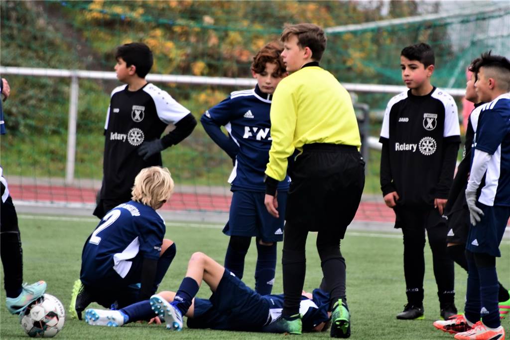 Seit Oktober ist der erst 15-jährige Castrop-Rauxeler Gianluca Mücke (Arminia Ickern) Schiedsrichter.