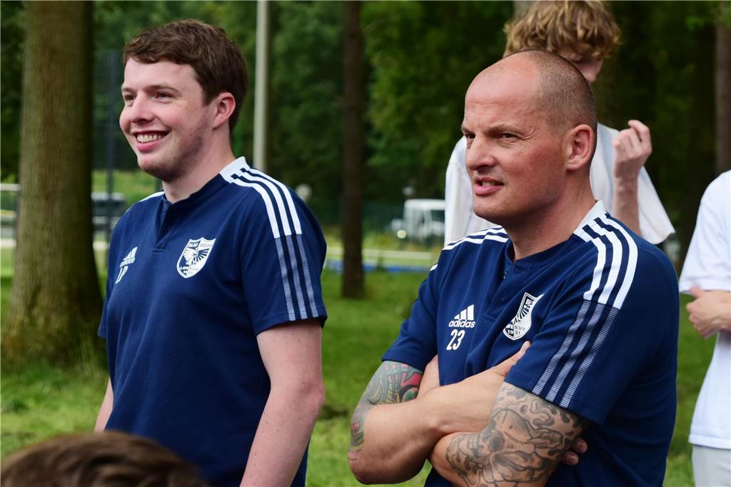 Winter-Neuzugang von Fenerbahce Marl: BW Lavesum vermeldet nicht nur geklärte Trainerfragen Seit Sommer coachen Mike Westrup (r.) und Ludwig Pachtmann die zweite Mannschaft von BW Lavesum.