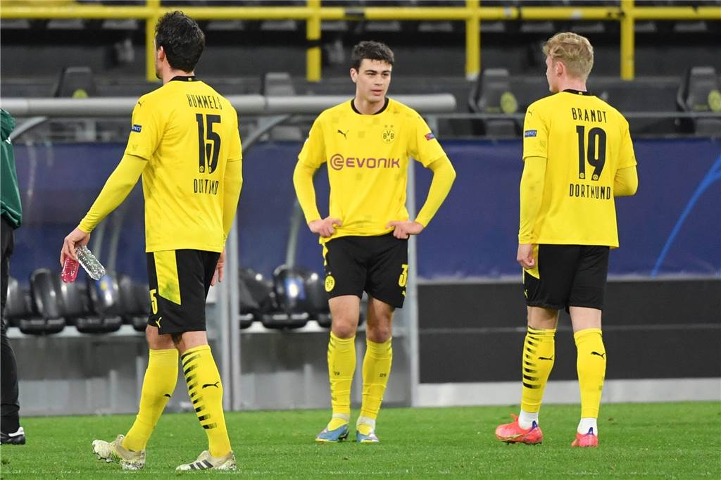 Seit Wochen im Formtief: Julian Brandt (r.) und Giovanni Reyna.