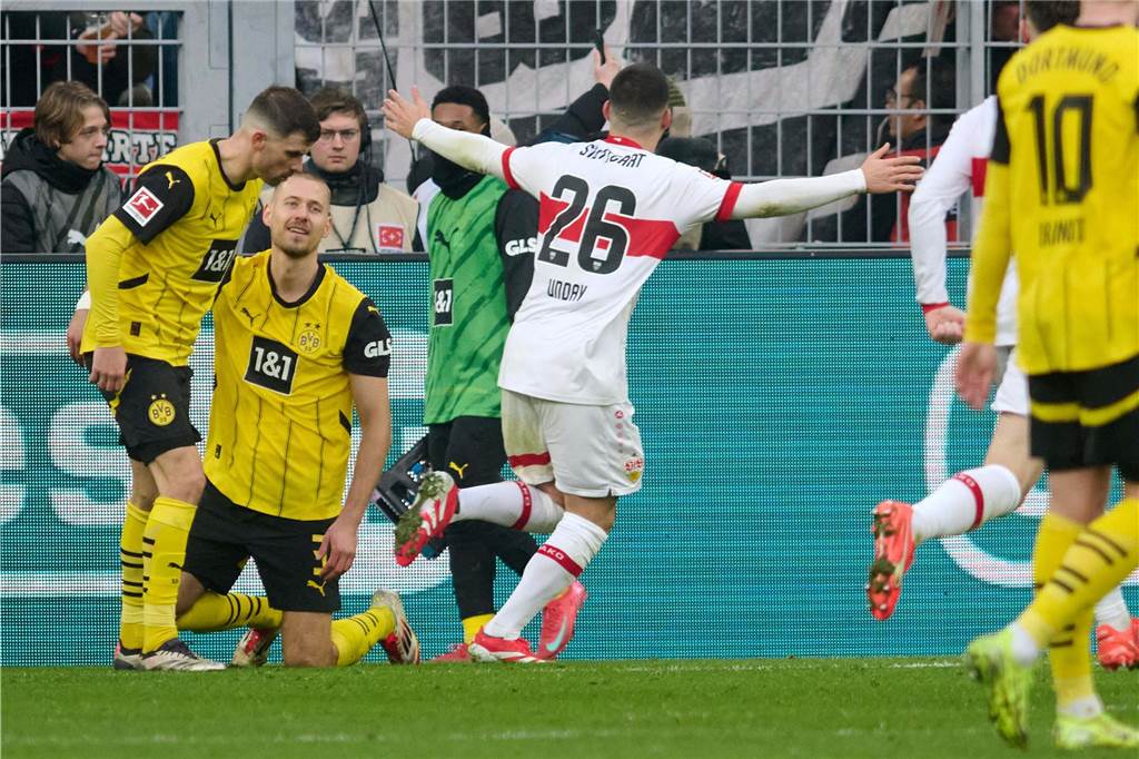 Die Bundesliga-Kolumne nach dem 21. Spieltag: Und täglich grüßt das Murmeltier Selbst ohne Bestform nahm der VfB die drei Punkte mit nach Stuttgart.