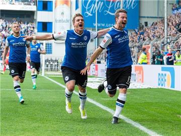 Sensationell: Arminia Bielefeld hat Eintracht Braunschweig mit 6:0 abgefertigt. Foto: Guido Kirchner