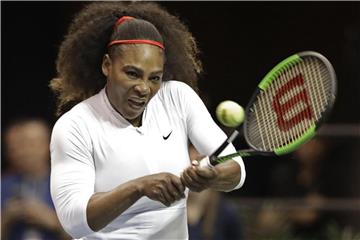 Serena Williams freut sich auf das Turnier in Paris. Foto: Chuck Burton/AP