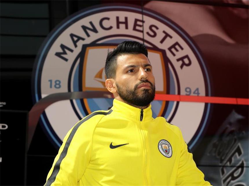 Sergio Agüero stürmt weiter für Manchester City Sergio Agüero ist einer der Stars von Manchester City. Foto: Owen Humphreys