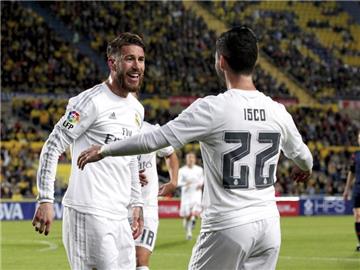 Sergio Ramos (l.) erzielte bei Real Madrids 2:1-Sieg einen Treffer. Foto: Elvira Urquijo A.