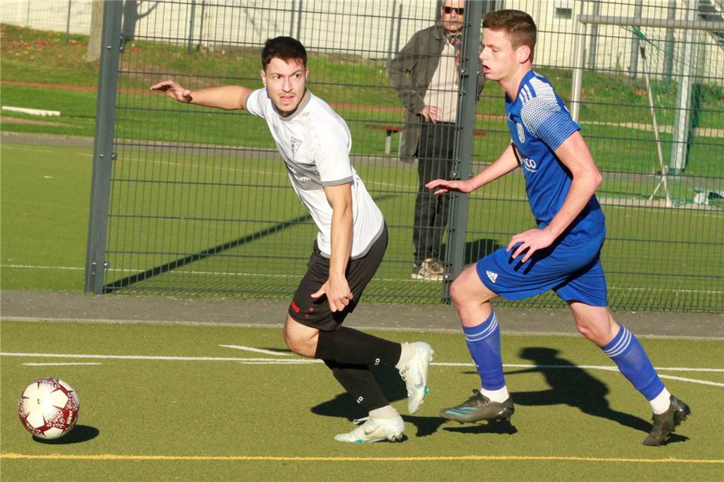 Serhad Gün und der Werner SC kämpften gegen den FC Epe stark.