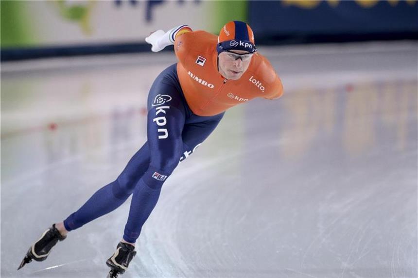 Eisschnellauf-Rekord-Weltmeister Kramer verlängert bis 2020 Setzt seine Karriere bis 2020 fort: Eisschnellläufer Sven Kramer Foto: Carina Johansen