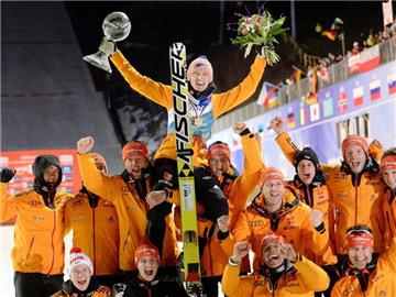 Severin Freund ist neuer Skiflug-Weltmeister. Foto: Filip Singer