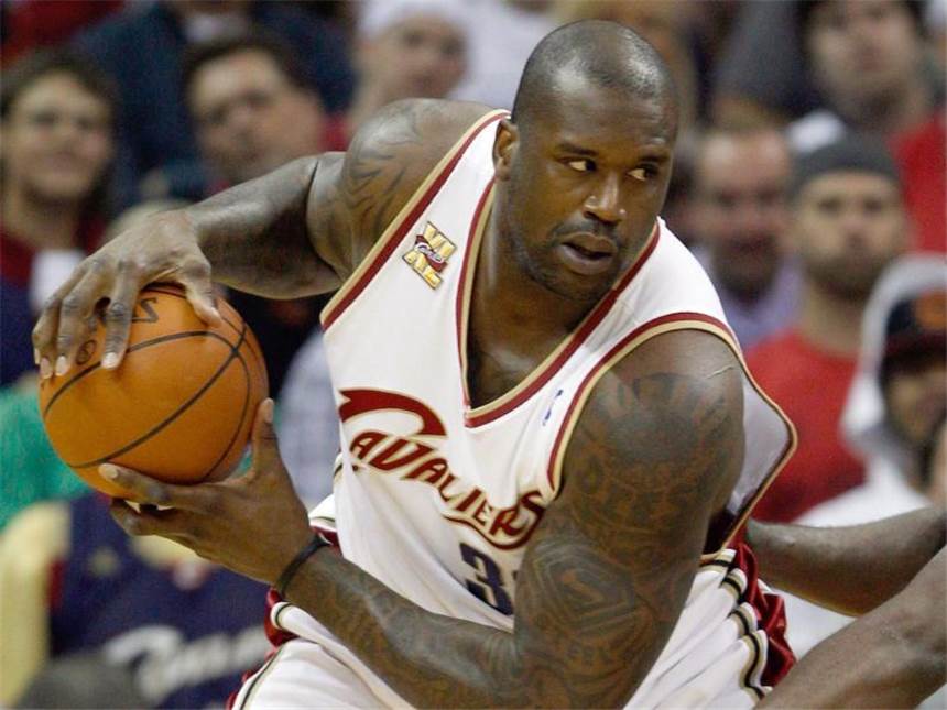 NBA-Stars O'Neal, Iverson und Yao Ming in Hall of Fame Shaquille O'Neal wurde in die Hall of Fame des Basketballs aufgenommen. Foto: David Maxwell