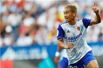 Shinji Kagawa spielt mit Real Saragossa um den Aufstieg mit.