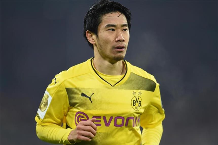 BVB ohne neue Personalsorgen nach Salzburg Shinji Kagawa von Dortmund ist zu sehen. Foto: Andreas Gebert/Archiv
