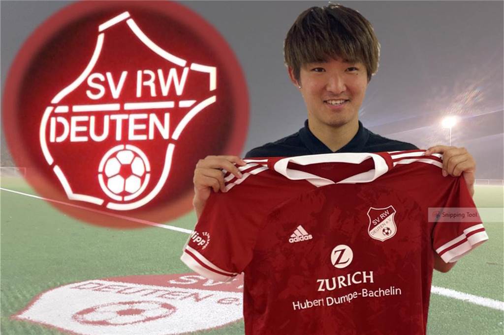 RW Deuten holt Verstärkung aus Japan: Sonntag schon spielberechtigt Shu Hasegawa