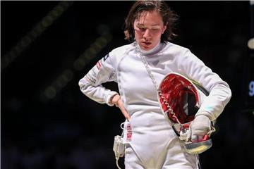 Sicherte sich ihren vierten Meistertitel im Degenfechten: Beate Christmann. Foto: Jan Woitas