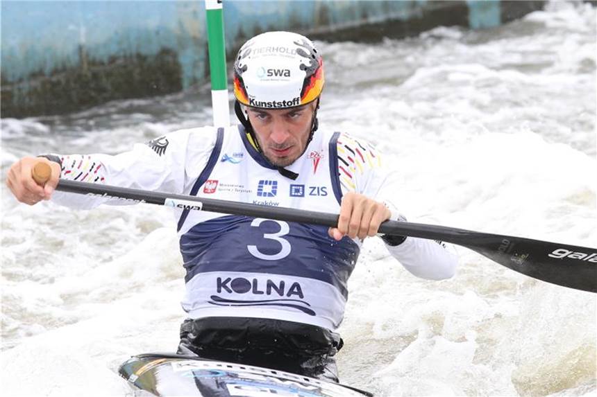 Slalomkanute Tasiadis gewinnt Weltcup Sideris Tasiadis hat den Weltcup der Slalom-Kanuten gewonnen. Foto: Damian Klamka/ZUMA Wire