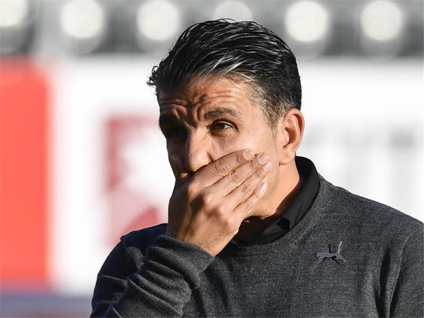 Trainerwechsel in Bochum für Kocak "nicht förderlich" Sieht den Trainerwechsel beim VfL Bochum nicht als Vorteil für sein Team: Sandhausen-Coach Kenan Kocak. Foto: Thomas Kienzle