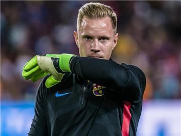 Sieht in seiner Ausstiegsklausel eine Art Wertschätzung seiner Arbeit: Barca-Keeper Marc-Andre ter Stegen. Foto: Matthias Oesterle