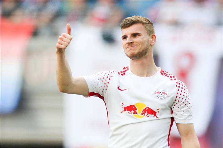 Leipzigs Werner hat Wechselgedanken „abgeschaltet“ Sieht seine Zukunft in Leipzig: Nationalspieler Timo Werner. Foto: Jan Woitas