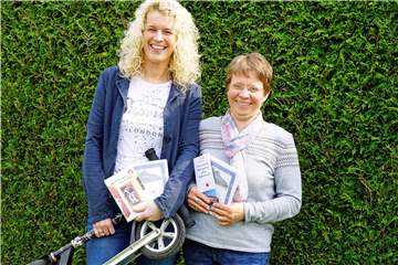 Silke Berger-Raters (l.) und Anneliese Pille (Sandra Reichelt fehlt auf dem Foto) aus dem Vorstandsteam des Fördervereins suchen händeringend Nachfolger.