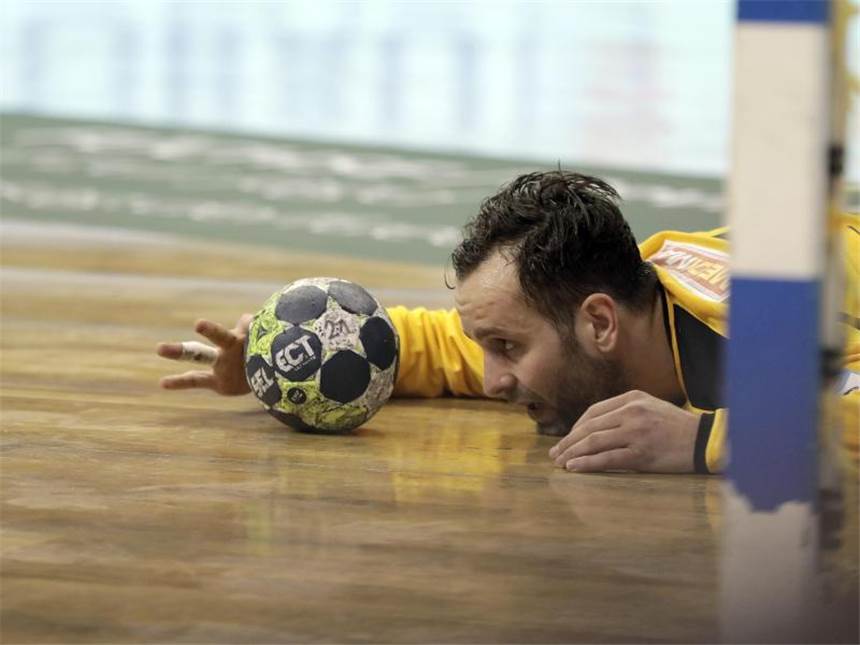 Torhüter Heinevetter führt Aufgebot zum Tag des Handballs an Silvio Heinevetter ist mit 158 Einsätzen und 32 Jahren der erfahrenste Akteur. Foto: Jörg Carstensen