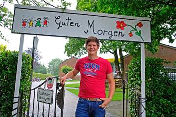 Simon Heimann ist der neue Leiter des Kindergartens St. Vitus in Südlohn.