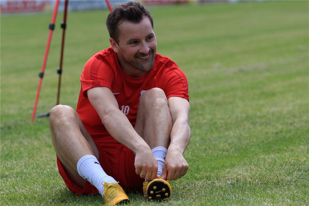 Amateurfußball-Re-Start am 2. Mai: „Vereine werden in den Ruin gezwungen“ Simon Rudnik freut sich in erster Linie vor allem auf den Trainingsbetrieb.