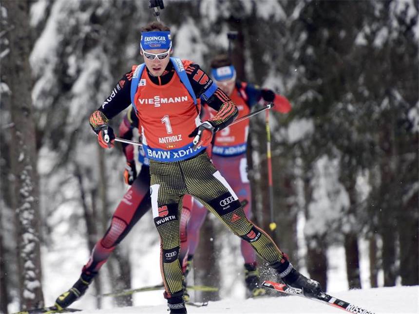 Biathlet Schempp greift Podium an - Preuß optimistisch Simon Schempp gehört in jedem Rennen zum Favoritenkreis. Foto: Claudio Onorati