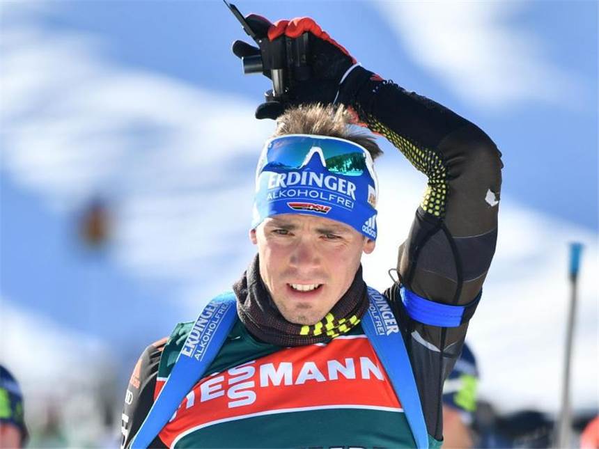Schempp will WM-Medaille beim Klassiker in Hochfilzen Simon Schempp gehört mit seinen deutschen Teamkollegen zum erweiterten Kreis der Medaillenanwärter. Foto: Barbara Gindl