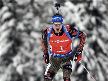 Simon Schempp verzichtet vorsorglich in Presque Isle auf die Teilnahme an der Staffel. Foto: Claudio Onorati
