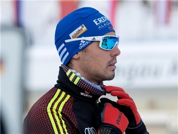 Simon Schempp war im Massenstart von Antholz als Siebter bester deutscher Skijäger. Foto: Sven Hoppe