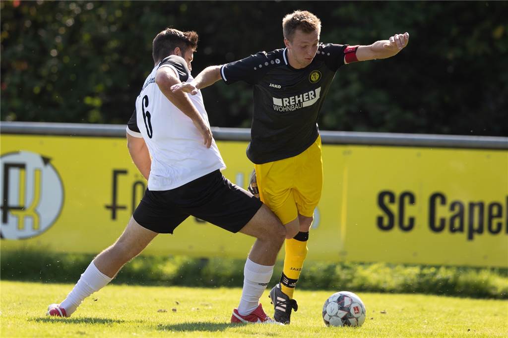 Herr Temmann, nehmen Sie Spieler aus Nordkirchen mit?: Neuer Capelle-Coach bastelt am Team Simon Walter wird von Tobias Temmann gestoppt: Künftig spielen sie in einem Team.