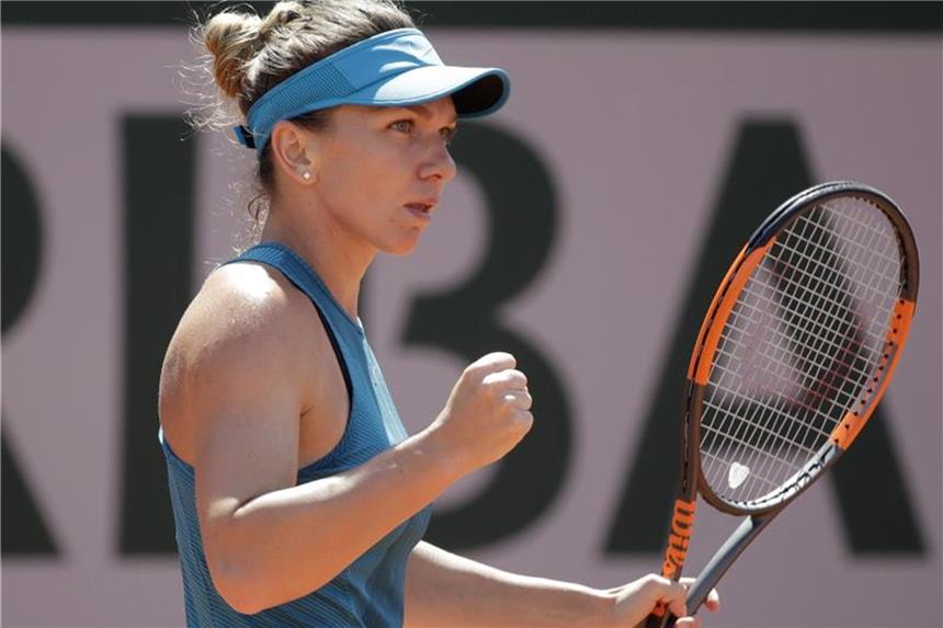 Halep und Stephens im Finale der French Open Simona Halep hat sich im Halbfinale gegen Garbiñe Muguruza durchgesetzt. Foto: Alessandra Tarantino/AP