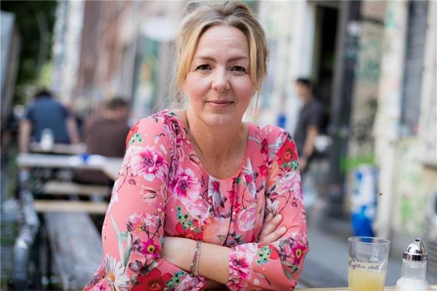 Simone Buchholz schaut auch in die dunklen Ecken von St. Pauli. Foto: Christian Charisius