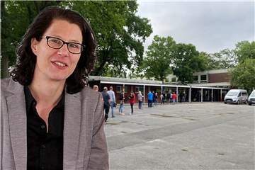 Simone Lütkenhaus, Didaktische Leiterin an der Ascheberger Profilschule, vermeldet steigende Anmeldezahlen an der Schule für das kommende Jahr.