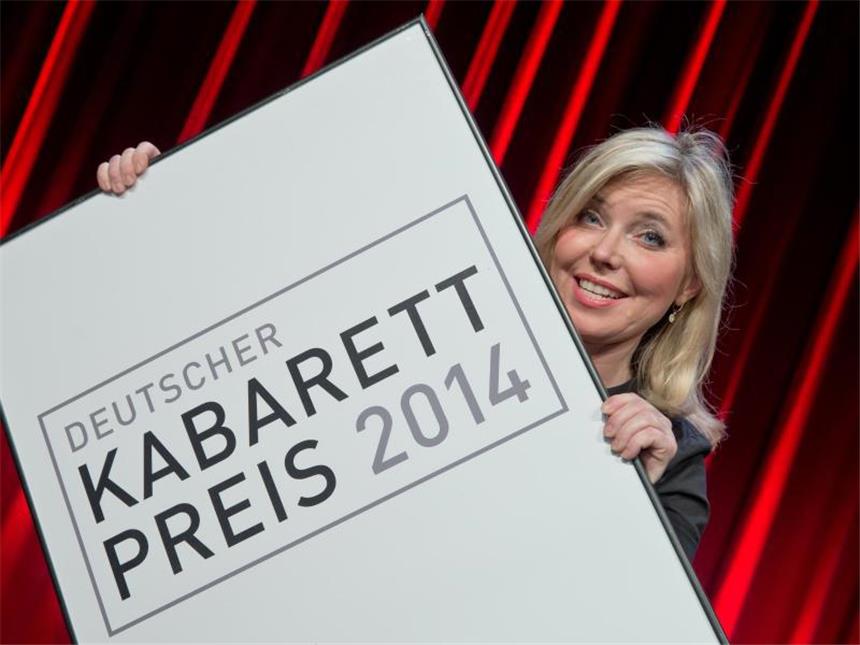 Deutscher Kabarett-Preis ehrt «Kanzlersouffleuse» Solga Simone Solga wurde geehrt. Foto: Daniel Karmann