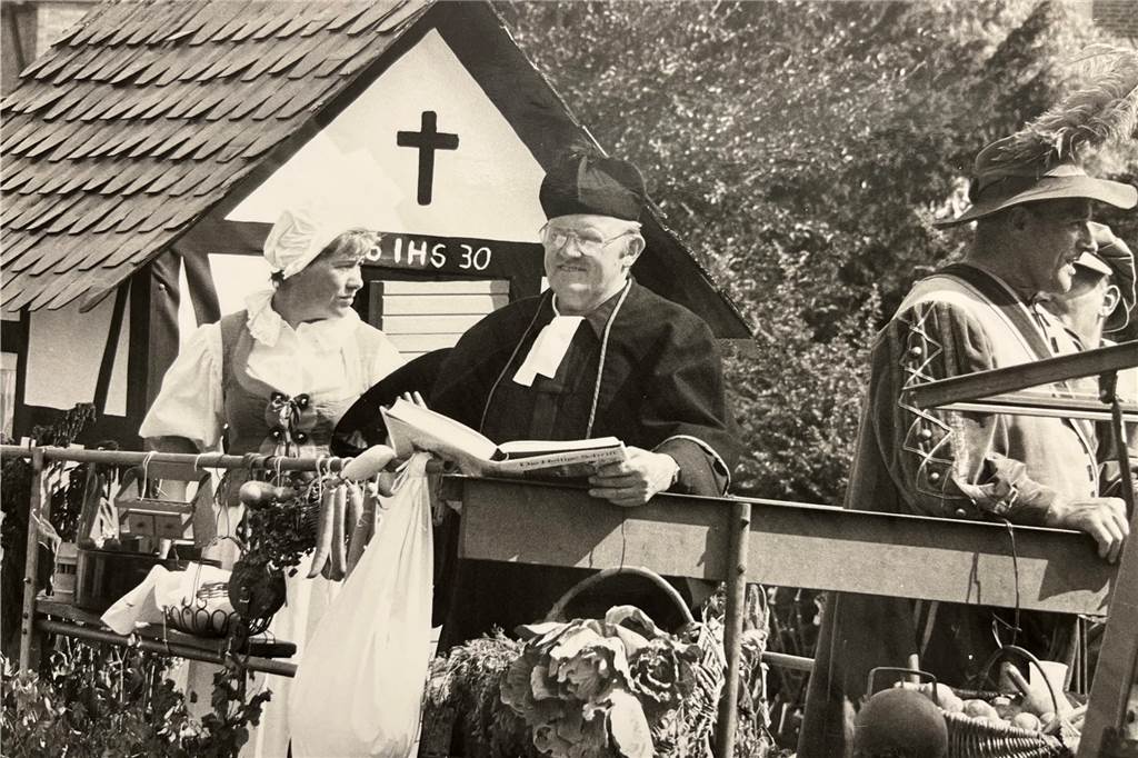Festumzug zum Stadtjubiläum Haltern