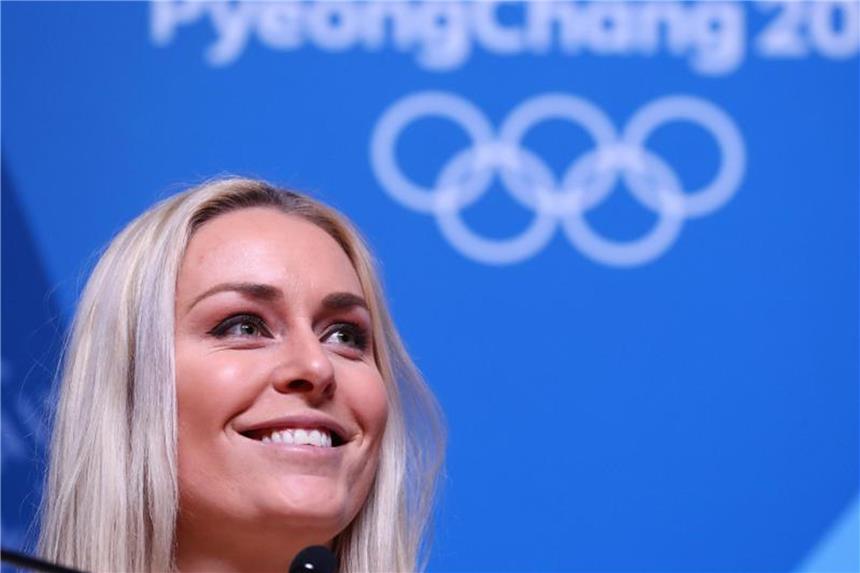 Lindsey Vonn sucht ihren „Valentine“ Skirennfahrerin Lindsey hat bei Olympia einiges vor. Foto: Daniel Karmann