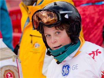Snowboarder Ben Tudhope ist erst 14 Jahre alt. Foto: Julian Stratenschulte