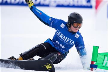 Snowboarder Stefan Baumeister in Aktion. Foto: Marius Becker