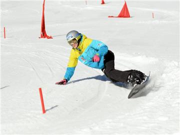 Snowboarderin Amelie Kober verletzte sich im Training schwer. Foto: Caroline Seidel