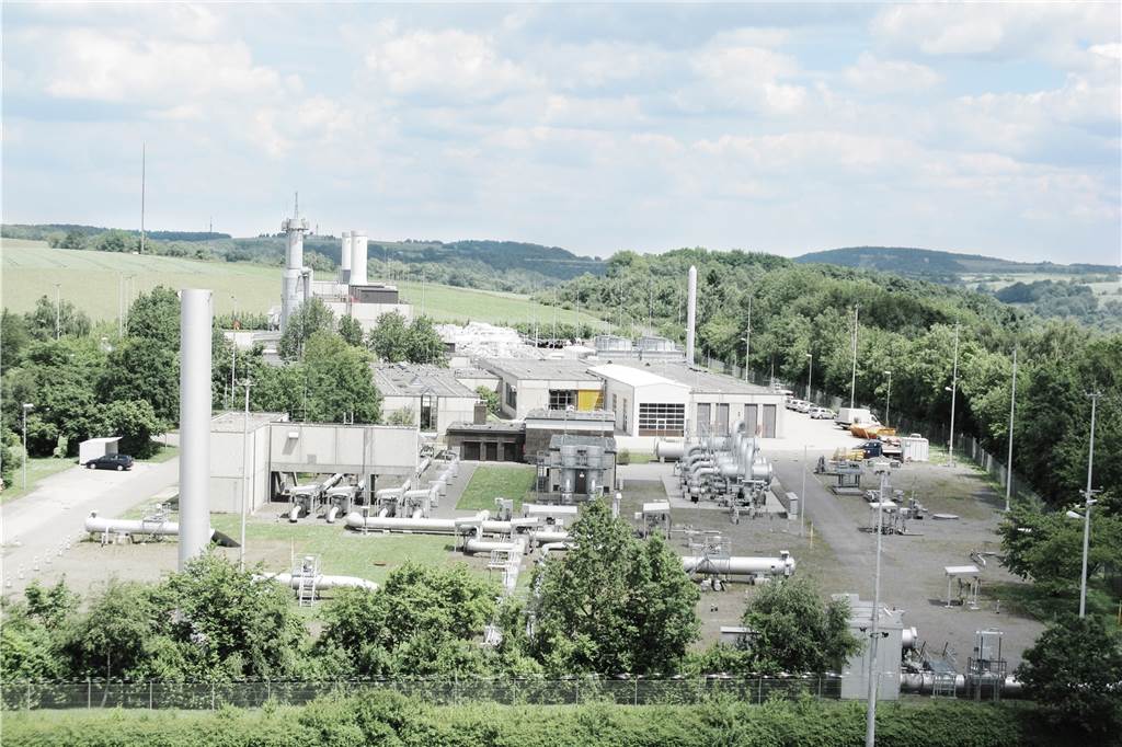 Vehemente Proteste im Rat gegen Verdichterstation So ähnlich wie in Mittelbrunn könnte die Verdichterstation aussehen.