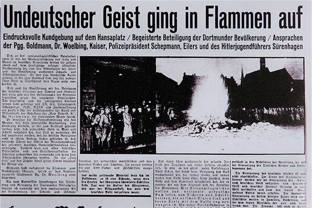 Eine Zeitungsseite des Dortmunder General-Anzeiger vom 31. Mai 1933