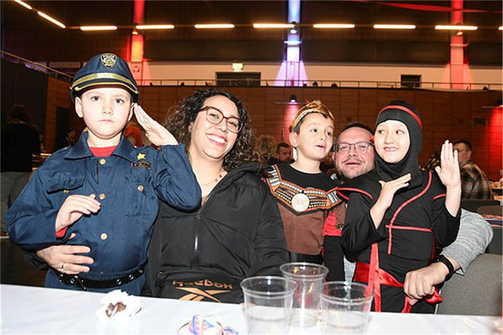 So bunt haben die kleinen Karneval-Fans in Castrop-Rauxel gefeiert.