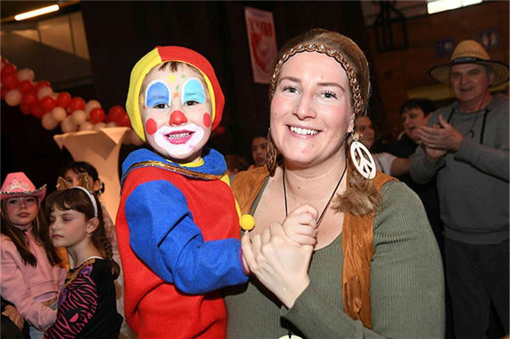 So bunt haben die kleinen Karneval-Fans in Castrop-Rauxel gefeiert.