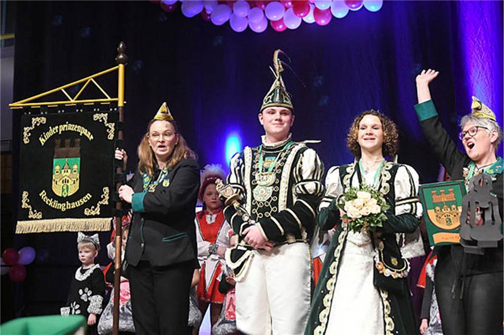 So bunt haben die kleinen Karneval-Fans in Castrop-Rauxel gefeiert.