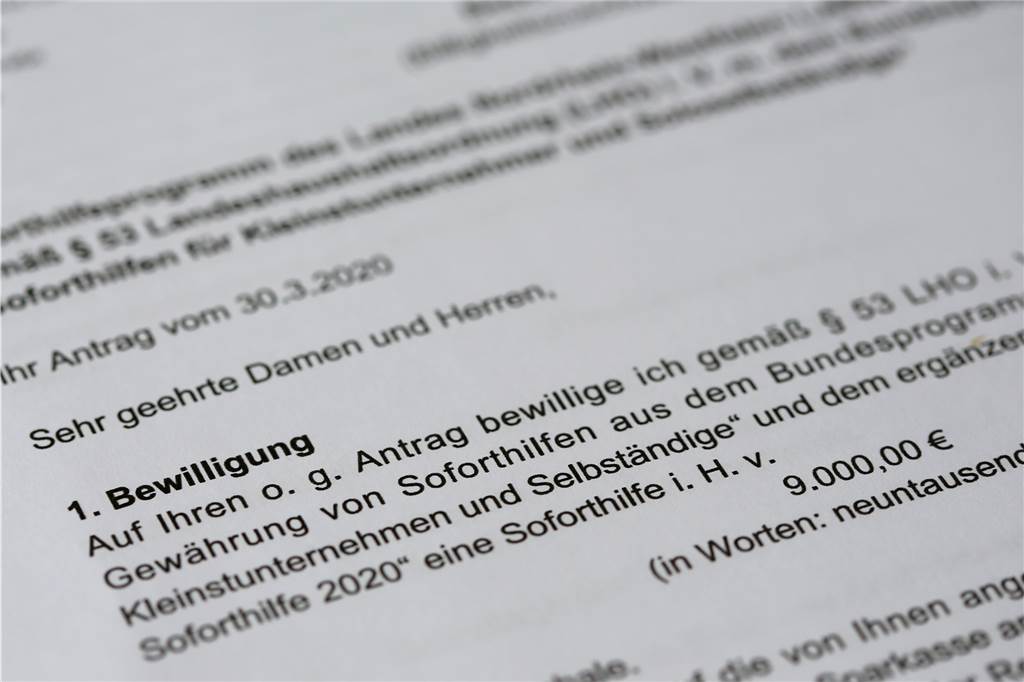 Corona-Soforthilfe: Dorstener verklagt Land NRW „nicht des Geldes wegen“ So einen Bewilligungsbescheid über 9.000 Euro Corona-Soforthilfe erhielten Tausende Solo-Selbstständige und Kleinunternehmer in NRW.